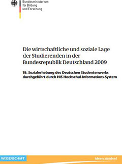 Die wirtschaftliche und soziale Lage der Studierenden in der Bundesrepublik Deutschland 2009 