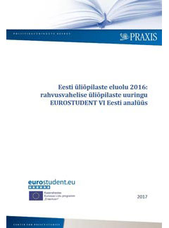 Eesti lipilaste eluolu 2016. Rah vusvahelise lipilaste uuringu. 
EUROSTUDENT VI Eesti anals 