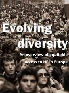 Evolving diversity - An overview of equitable access to Higher Education in Europe<br> 
