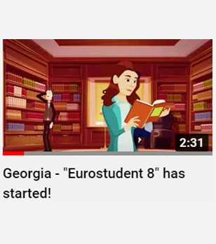 EUROSTUDENT promotional video: Georgia- 'Eurostudent 8' has started!