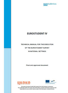 EUROSTUDENT IV Technical manual for the execution of the EUROSTUDENT survey in national settings