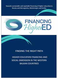 Finding the right path - Higher education financing and social dimension in the Western Balkan countries

