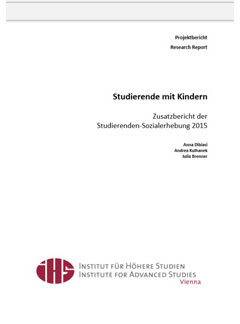 Studierenden - Sozialerhebung 2011. 
Bericht zur sozialen Lage der Studierenden in sterreich im Auftrag des BMWF 
