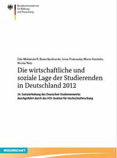 Die wirtschaftliche und soziale Lage der Studierenden in der Bundesrepublik Deutschland 2012