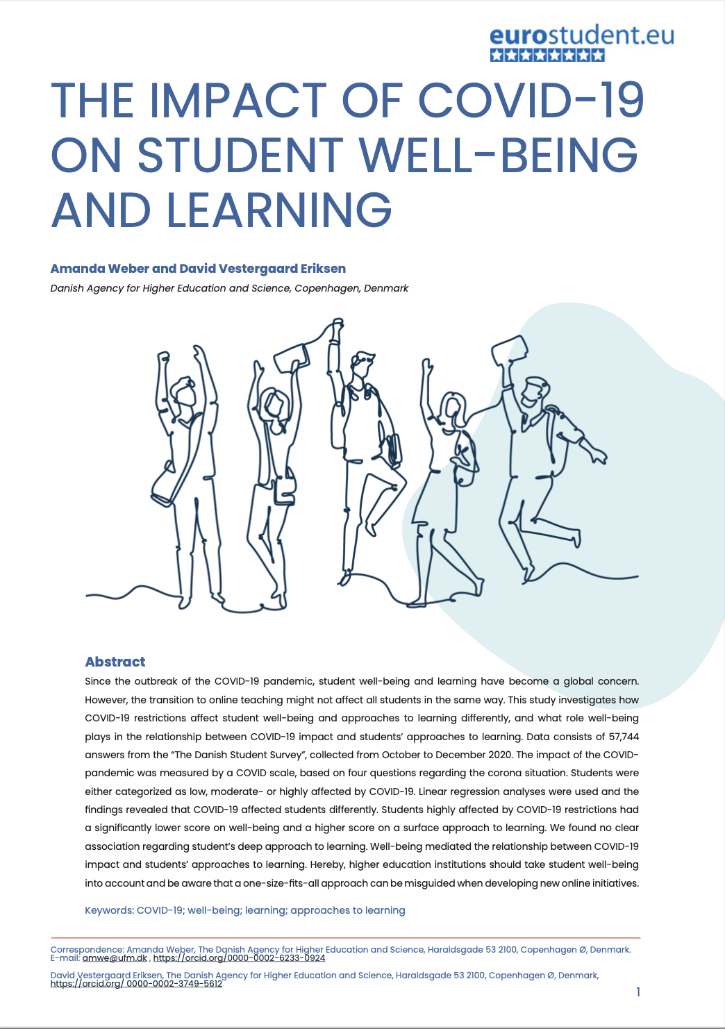 The impact of COVID-19 on student well-being and learning